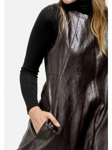 Große Größen HELMIDGE Trägerkleid Sundress In Dunkel Braun Günstig Kaufen – Bild 3