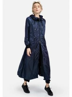 Große Größen HELMIDGE Trenchcoat Trenchcoat In Blau Günstig Kaufen
