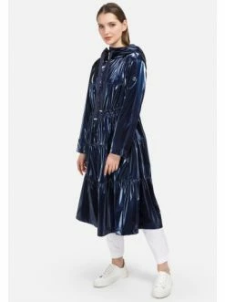 Jacken & Mäntel HELMIDGE Trenchcoat Trenchcoat In Blau Günstig Kaufen